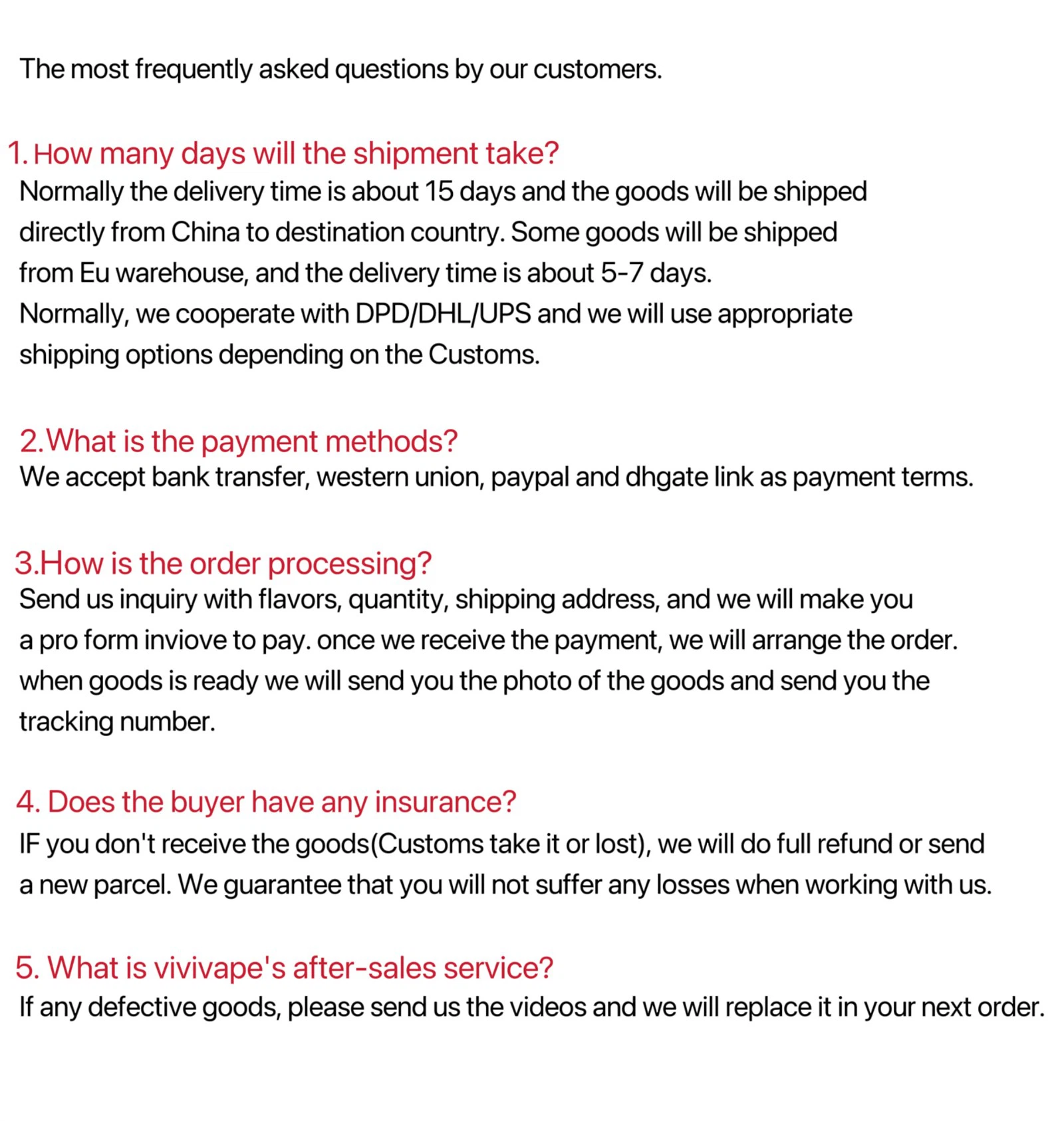 FAQ FAQ