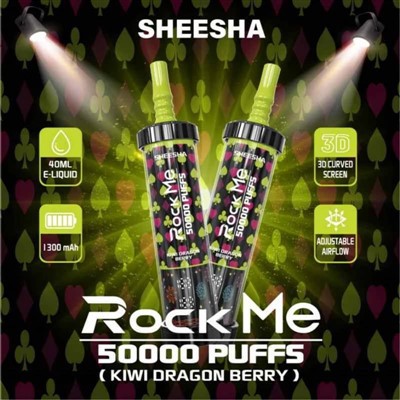 RockMe Sheesha 50k 50000 Puffs Dtl Vape